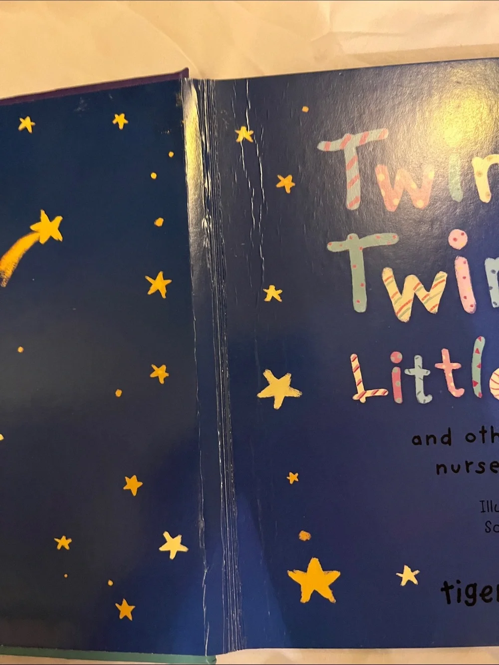 Twinkle Twinkle Little Star Board Book - Colorful Night Sky